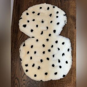 Binibamba Universal Winter Baby Stroller Liner Bunting Natural Dalmatian Print